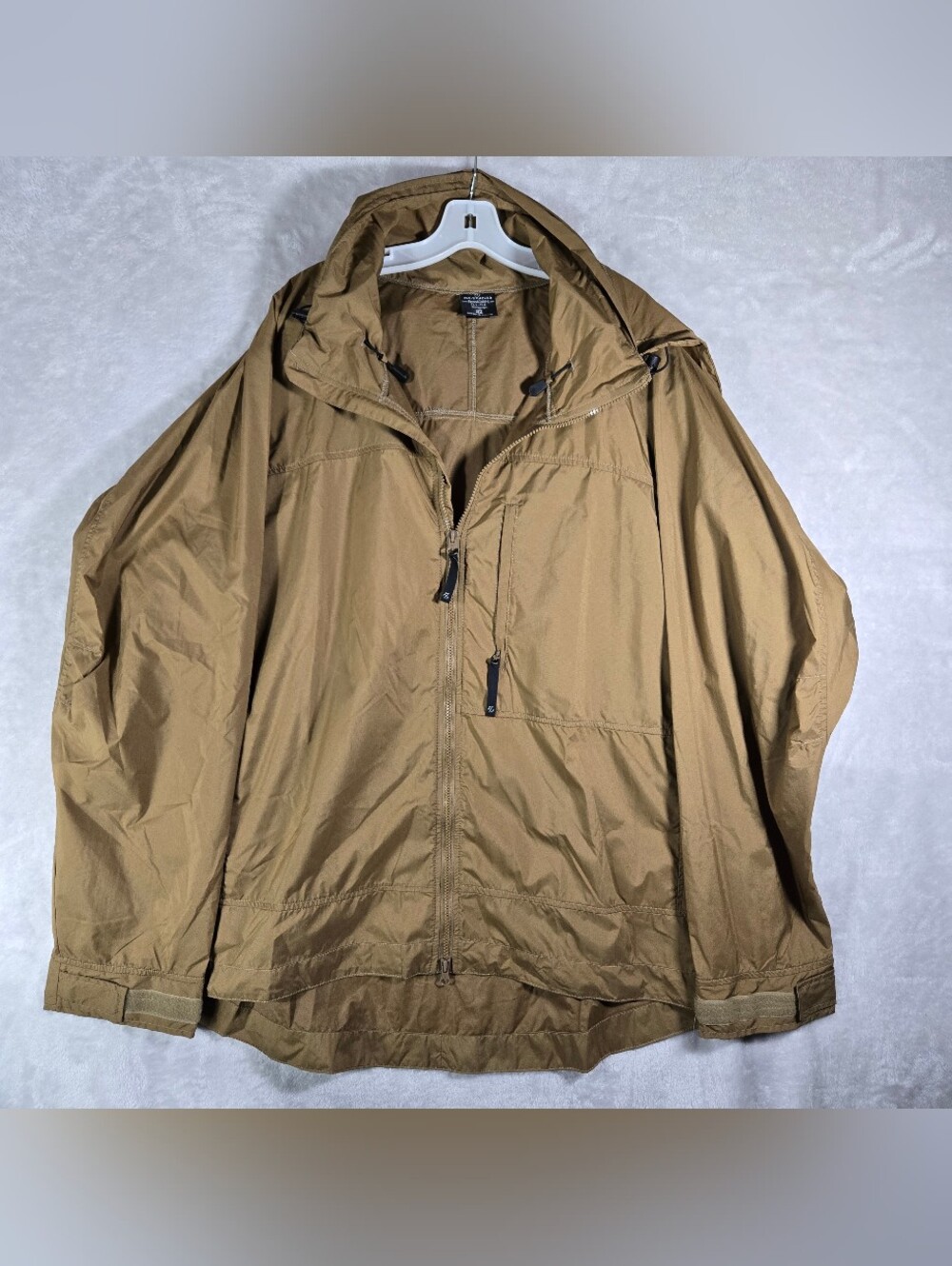 Beyond Clothing L4 And L6 Bora Windbreaker Jacket Mens Size XXL 2XL Coyote Brown